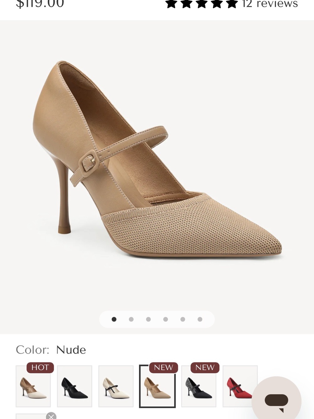 Women’s Tan Pointed Mary Jane Heels